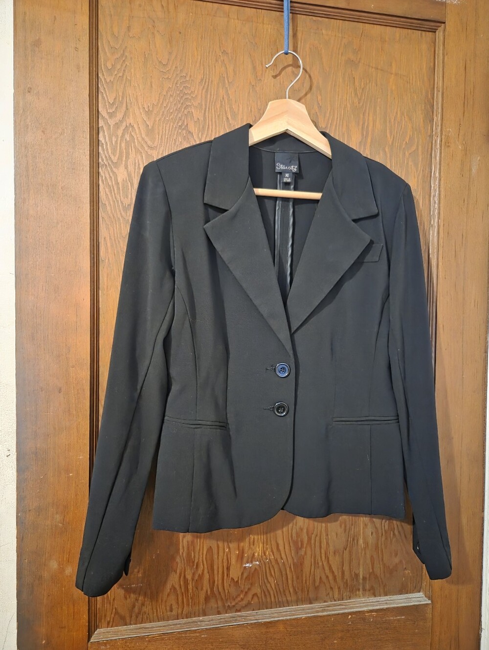 Star City Black Blazer & Dress Pants SET, 2010's